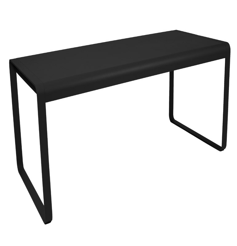 Table BELLEVIE de Fermob noir réglisse