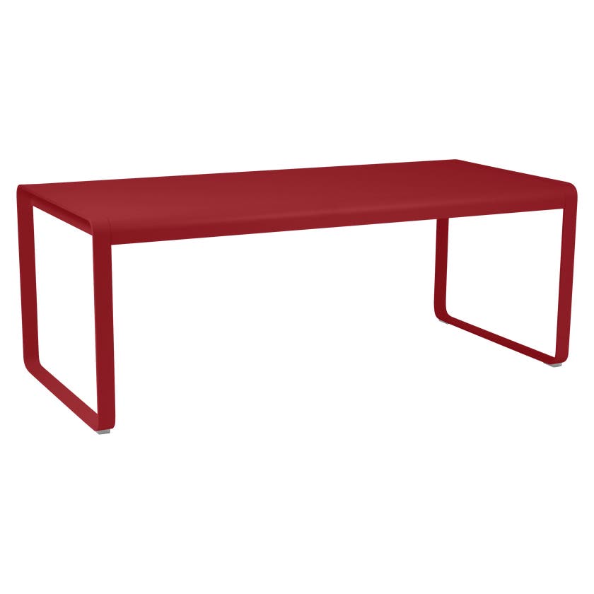 Table BELLEVIE de Fermob piment Table BELLEVIE de Fermob piment