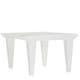 Table basse BUBBLE CLUB, Blanc Zinc 