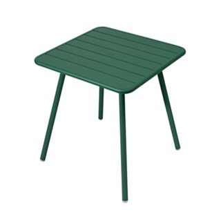 Table carrée 4 pieds LUXEMBOURG de Fermob, Cèdre