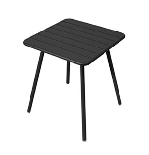 Table carrée 4 pieds LUXEMBOURG de Fermob, Réglisse