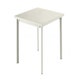 Table carrée 90x90 STAR, Blanc mat