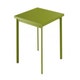 Table carrée 90x90 STAR, Vert