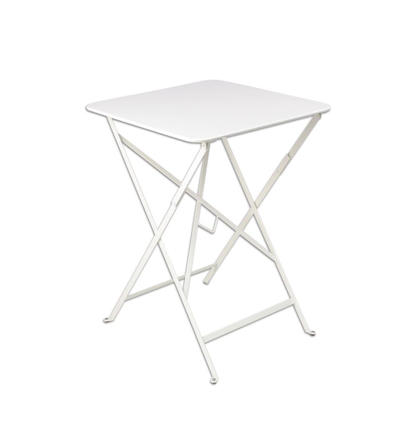 Table carrée BISTRO 57x57 blanc de Fermob 