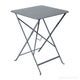 Table carrée BISTRO 57x57 gris orage 