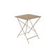Table carrée BISTRO 57x57 muscade 