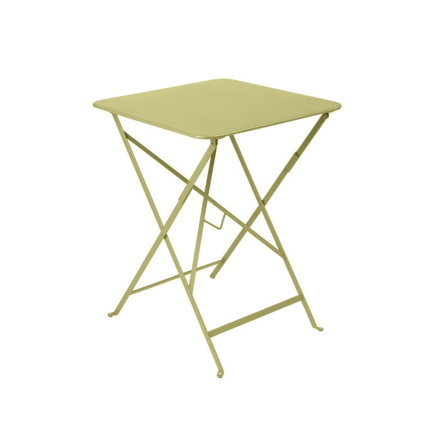 Table carrée BISTRO 57x57 tilleul de Fermob Table carrée BISTRO 57x57 tilleul de Fermob