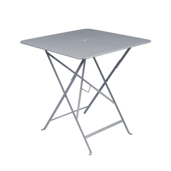 Table carrée BISTRO 71x71 gris orage de Fermob Table carrée BISTRO 71x71 gris orage de Fermob