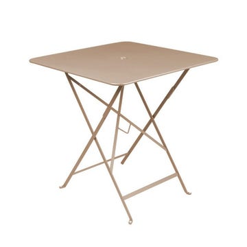 Table carrée BISTRO 71x71 muscade de Fermob 