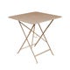 Table carrée BISTRO 71x71 muscade 