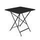 Table carrée BISTRO 71x71 noir réglisse 