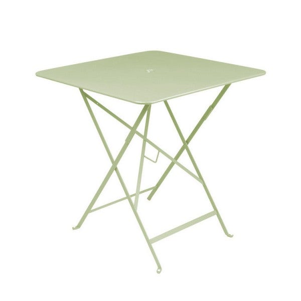 Table carrée BISTRO 71x71 tilleul de Fermob Table carrée BISTRO 71x71 tilleul de Fermob