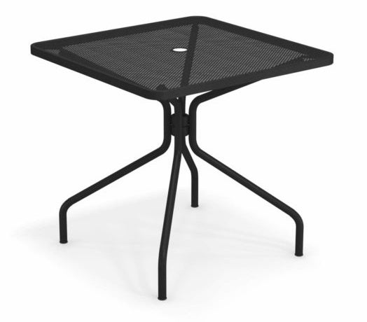 Table carrée CAMBI de Emu, 80 X 80 cm, Noir Table carrée CAMBI de Emu, 80 X 80 cm, Noir