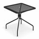 Table carrée CAMBI, 90 x 90 cm, Noir