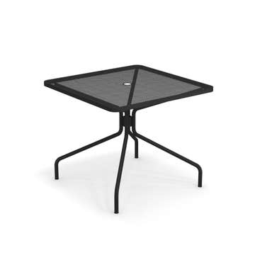 Table carrée CAMBI de Emu, 90 x 90 cm, Noir