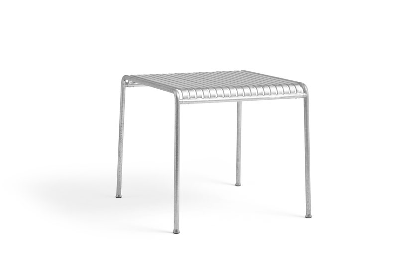 Table carrée PALISSADE de Hay, Galva brut Table carrée PALISSADE de Hay, Galva brut