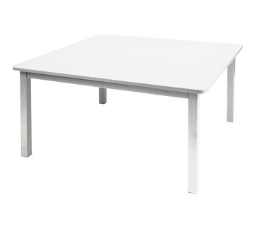 Table CRAFT de Fermob blanc coton Table CRAFT de Fermob blanc coton