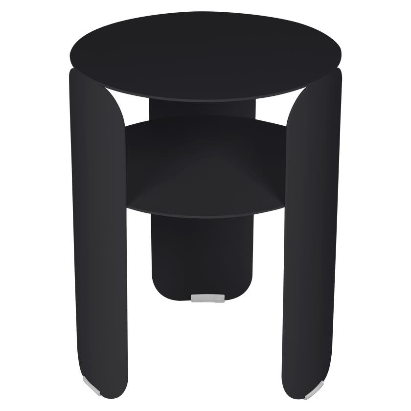 Table d'appoint BEBOP de Fermob, Carbone Table d'appoint BEBOP de Fermob, Carbone