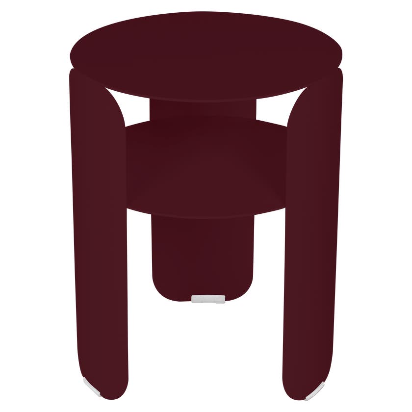 Table d'appoint BEBOP de Fermob, Cerise noire Table d'appoint BEBOP de Fermob, Cerise noire