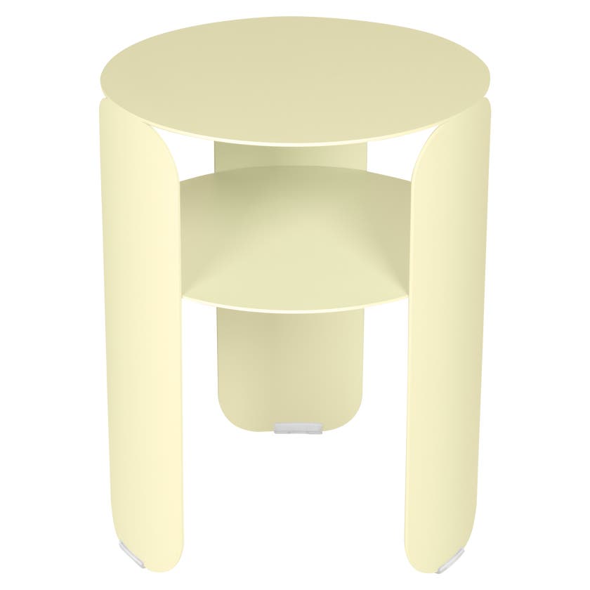 Table d'appoint BEBOP de Fermob, Citron givré Table d'appoint BEBOP de Fermob, Citron givré