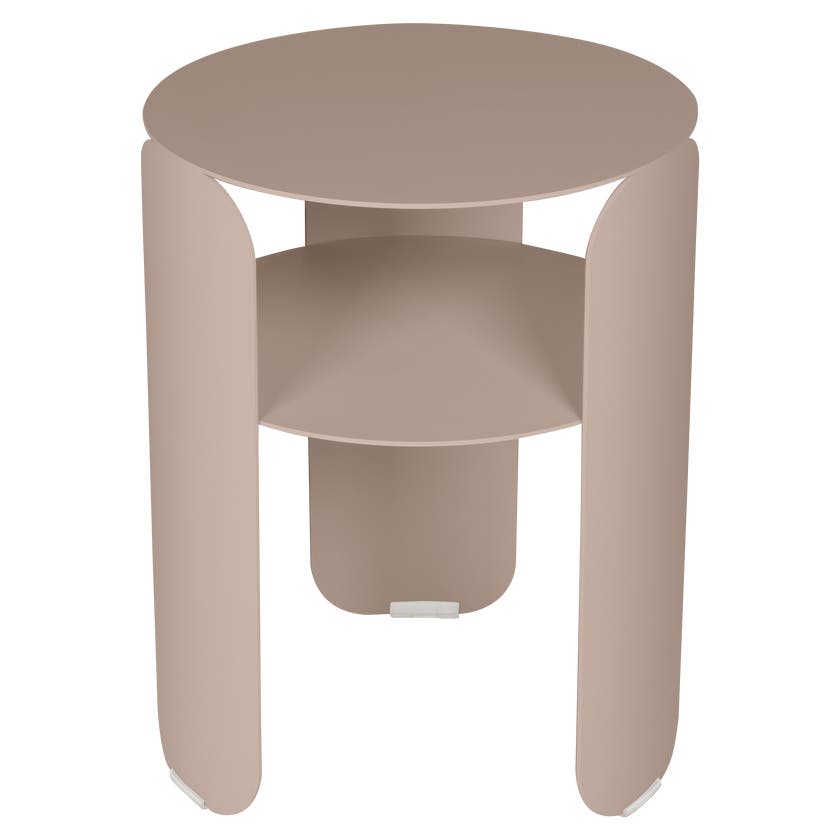 Table d'appoint BEBOP de Fermob, Muscade Table d'appoint BEBOP de Fermob, Muscade