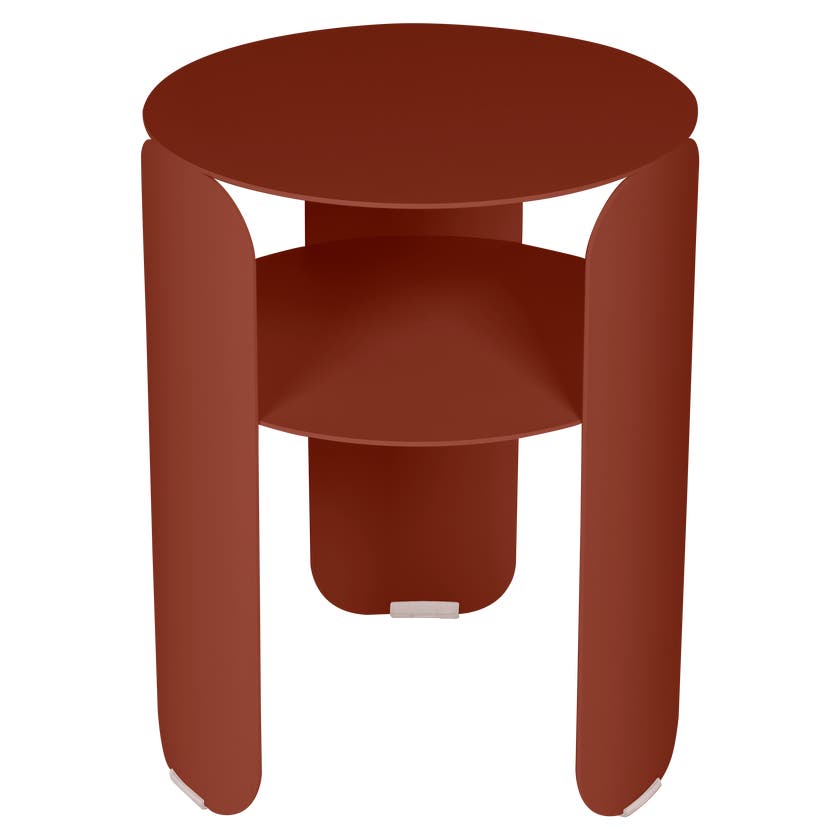 Table d'appoint BEBOP de Fermob, Ocre rouge Table d'appoint BEBOP de Fermob, Ocre rouge