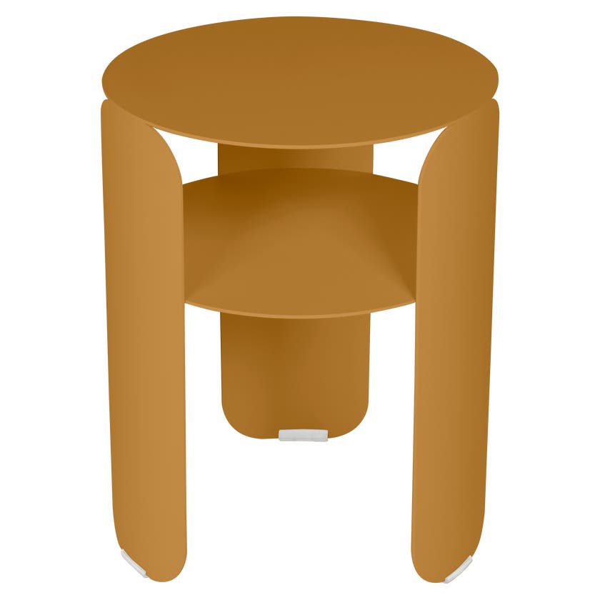 Table d'appoint BEBOP de Fermob, Pain d'épices Table d'appoint BEBOP de Fermob, Pain d'épices