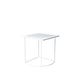 Table d'appoint carrée ISO B, Blanc