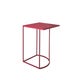Table d'appoint carrée ISO B de Petite Friture, Bordeaux