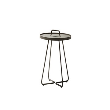 Table d'appoint ONE THE MOVE de Cane-line, Grande, taupe