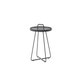 Table d'appoint ONE THE MOVE de Cane-line, Petite, noir
