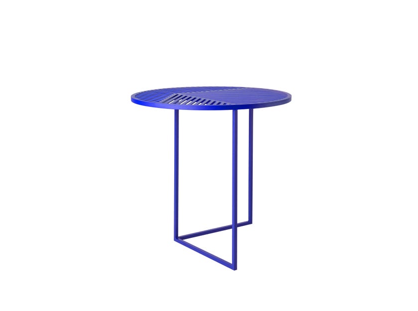 Table d'appoint ronde ISO A de Petite Friture, Bleu Table d'appoint ronde ISO A de Petite Friture, Bleu