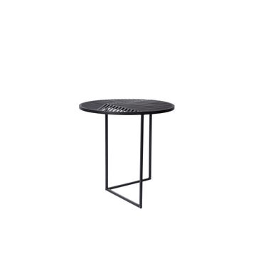Table d'appoint ronde ISO A de Petite Friture, Noir
