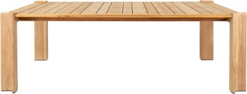 Table de jardin rectangulaire ATMOSFERA, 209 x 105 cm, Teck naturel Table de jardin rectangulaire ATMOSFERA, 209 x 105 cm, Teck naturel
