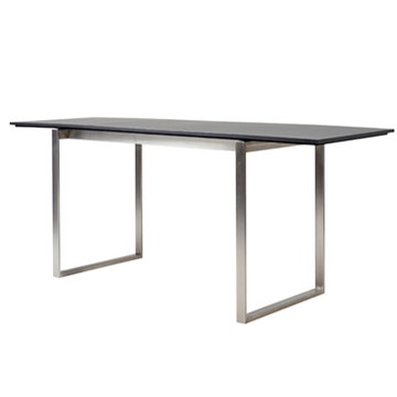 Table extensible EDGE 210/330 x 100 cm de Cane-line, Concrete grey