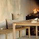 Table en chêne BOK, 160 x 80 x 76 cm, Chêne