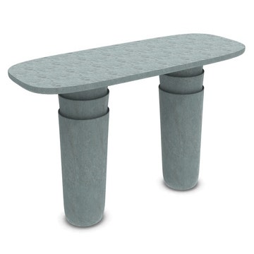 Table extérieur KASANE Ovale, Giada, L. 300
