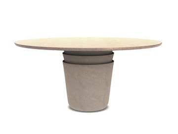 Table extérieur KASANE Ronde, Sabbia, D. 180 Table extérieur KASANE Ronde, Sabbia, D. 180