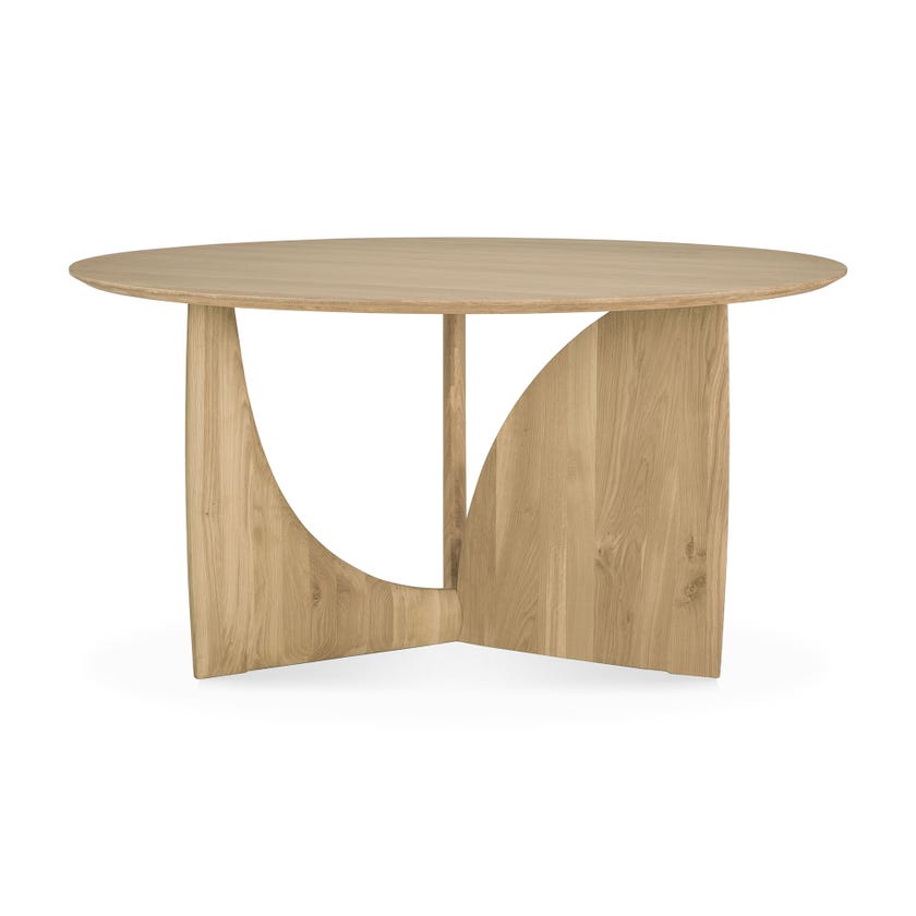 Table Geometric - chêne - rond Table Geometric - chêne - rond