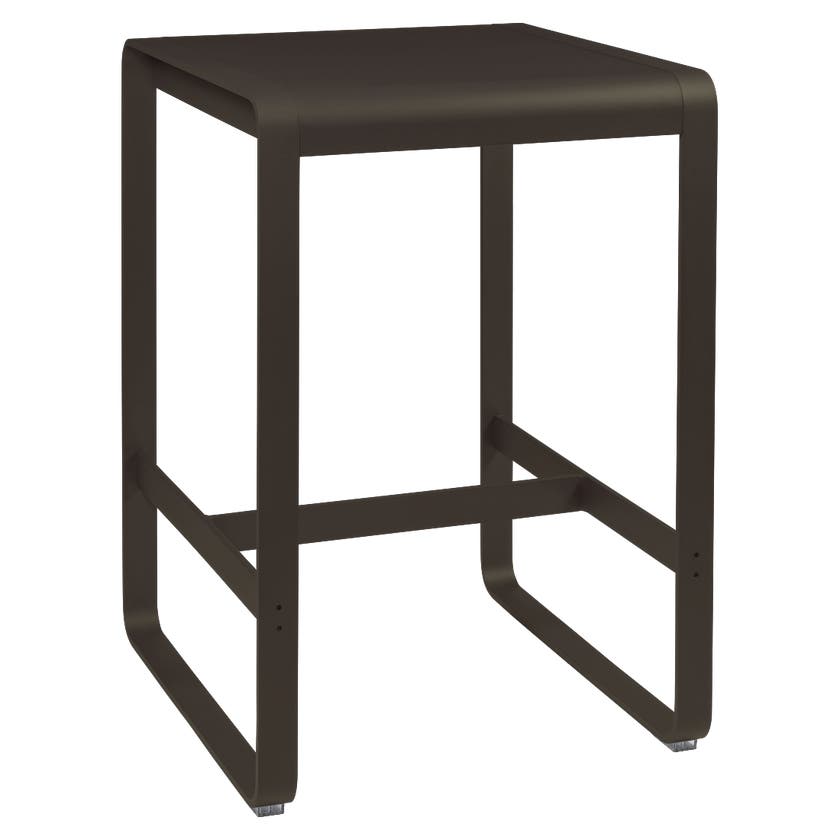 Table haute BELLEVIE de Fermob, 74 x 80, Tonka Table haute BELLEVIE de Fermob, 74 x 80, Tonka