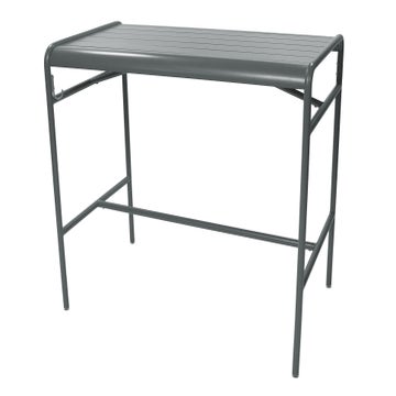 Table haute LUXEMBOURG de Fermob, Gris orage