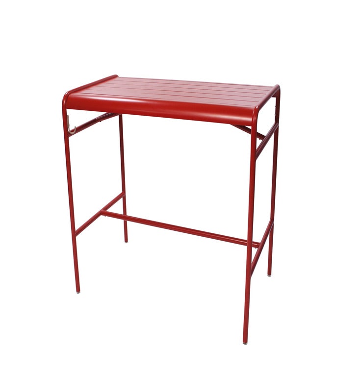 Table haute LUXEMBOURG de Fermob, Piment