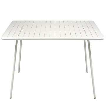 Table LUXEMBOURG pour 8 personnes blanc coton 