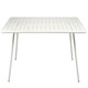 Table LUXEMBOURG pour 8 personnes blanc coton 