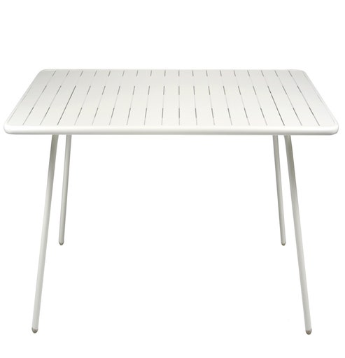 Table LUXEMBOURG pour 8 personnes de Fermob blanc coton 