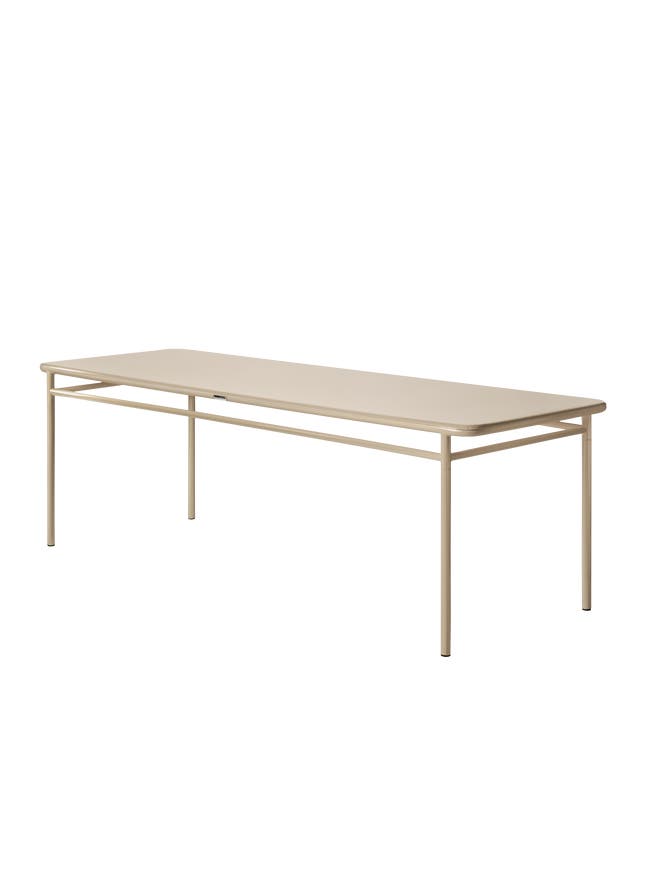 Table monacale T37, Gris beige Table monacale T37, Gris beige