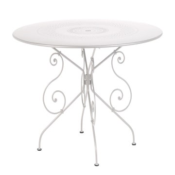Table MONTMARTRE, D.117 Blanc coton