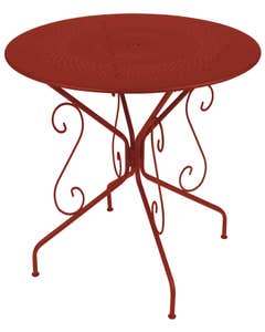 Table MONTMARTRE de Fermob D.96 piment