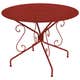 Table MONTMARTRE D.96 piment