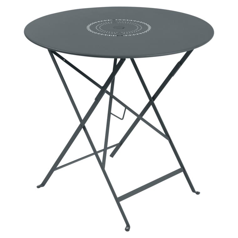 Table pliante FLORÉAL de Fermob D.77 gris orage Table pliante FLORÉAL de Fermob D.77 gris orage